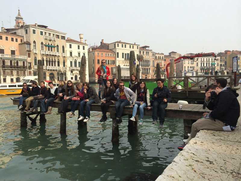Spring 2014, Reading Cities field trip to Venice.